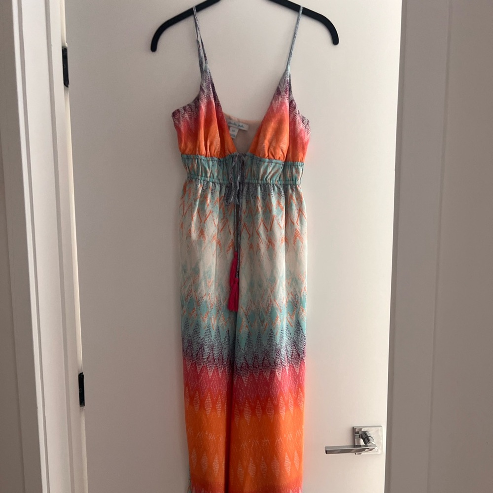 Charlie Jade Drawstring Maxi Dress